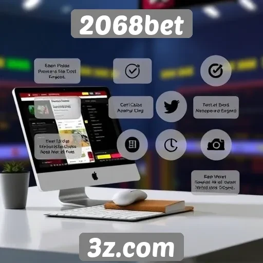 Avaliação das funcionalidades do site 2068bet