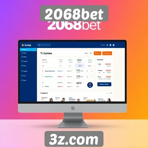 Análise da interface do usuário do site 2068bet